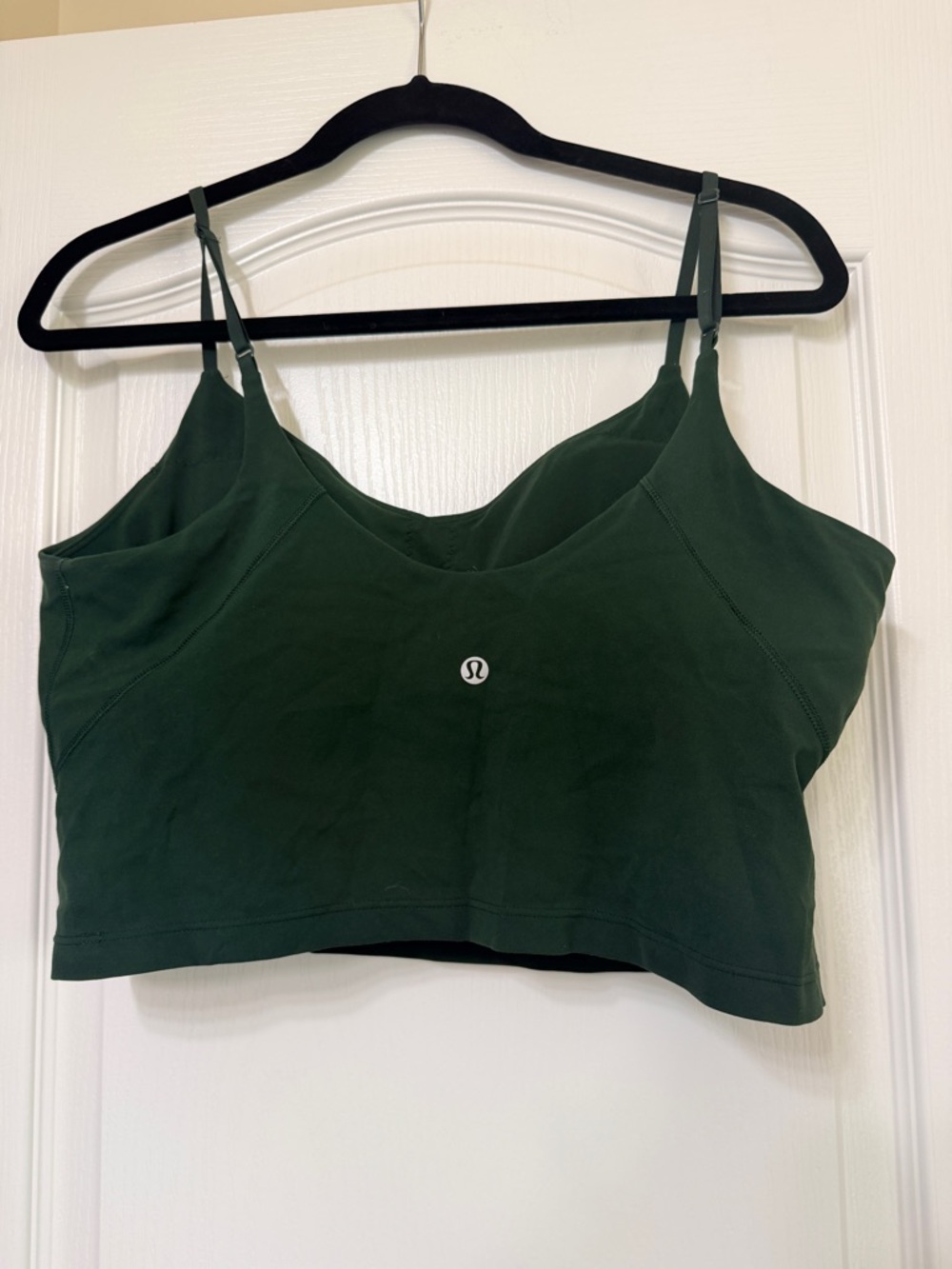 Lululemon Align Cropped Cami Tank A/B in Legacy Green